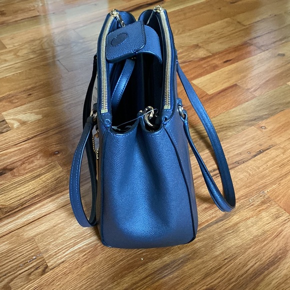 Coach STANTON CARRYALL 29 (COACH F37147) NAVY NWT New With Tags - Picture 5 of 9